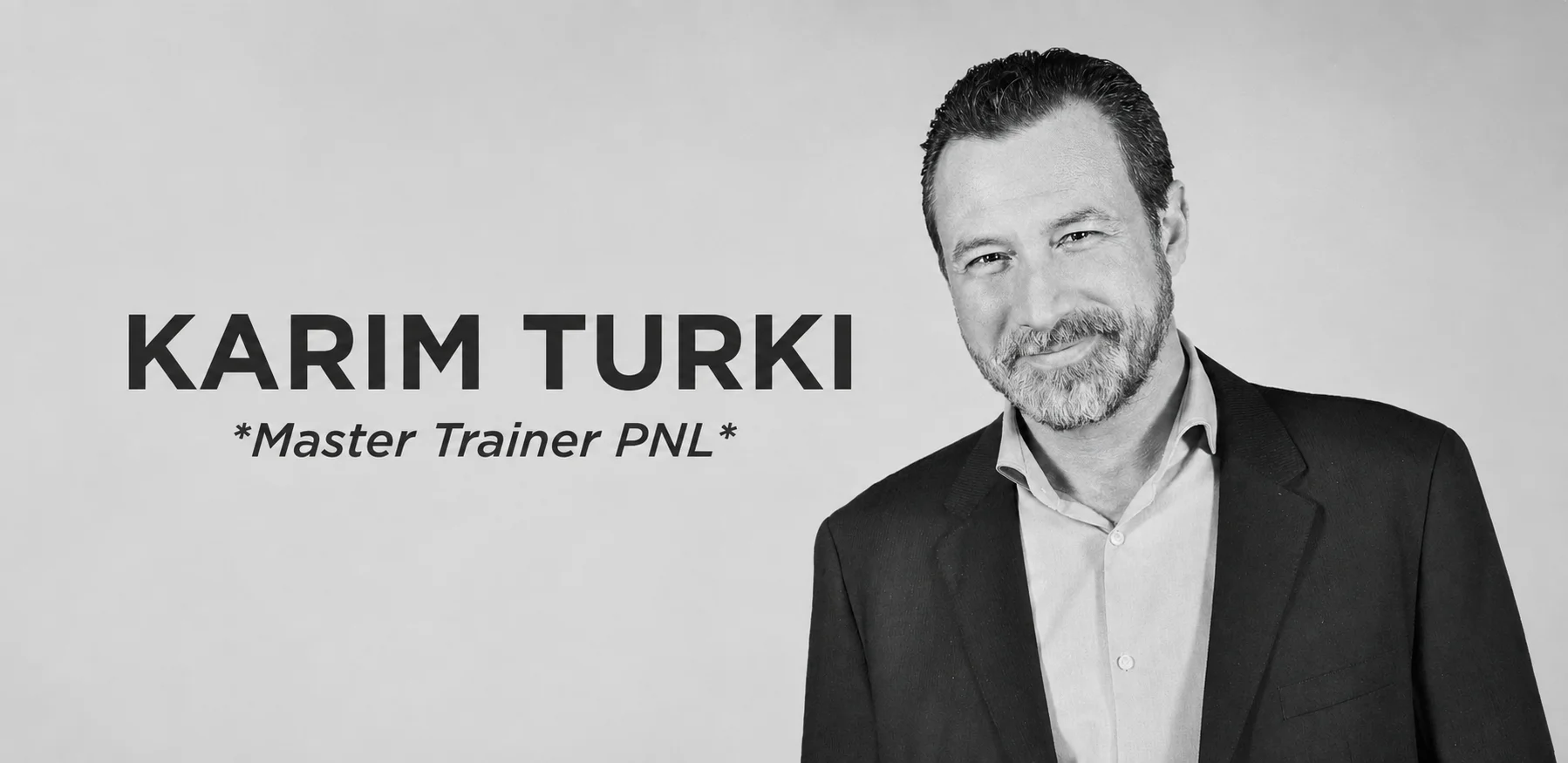 Karim Turki, Master Trainer PNL – NLP Academy Tunisie