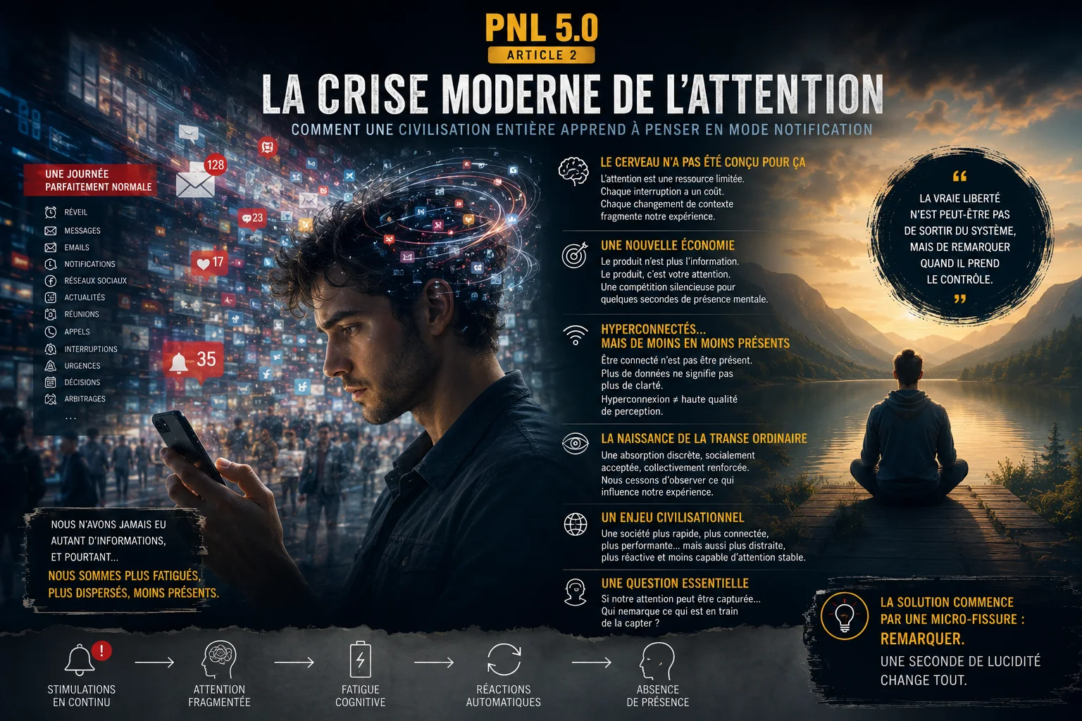PNL 5.0 — Les Stratégies de Réalité : Pourquoi nous ne réagissons jamais directement au réel