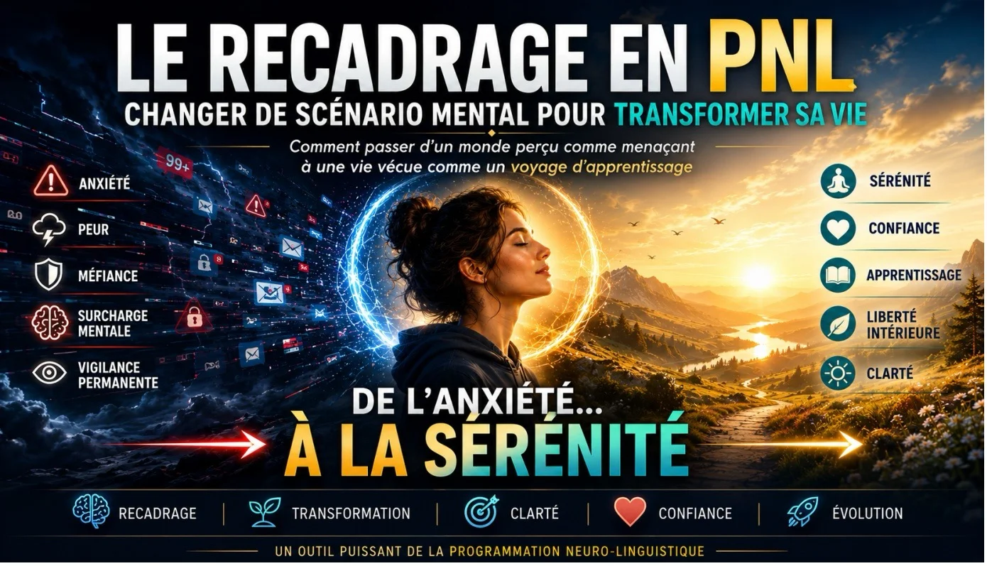 Le Recadrage en PNL — Changer de Scénario Mental pour Transformer sa Vie